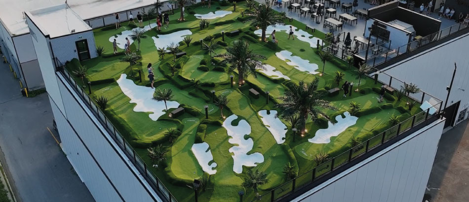 génération golf bannière
